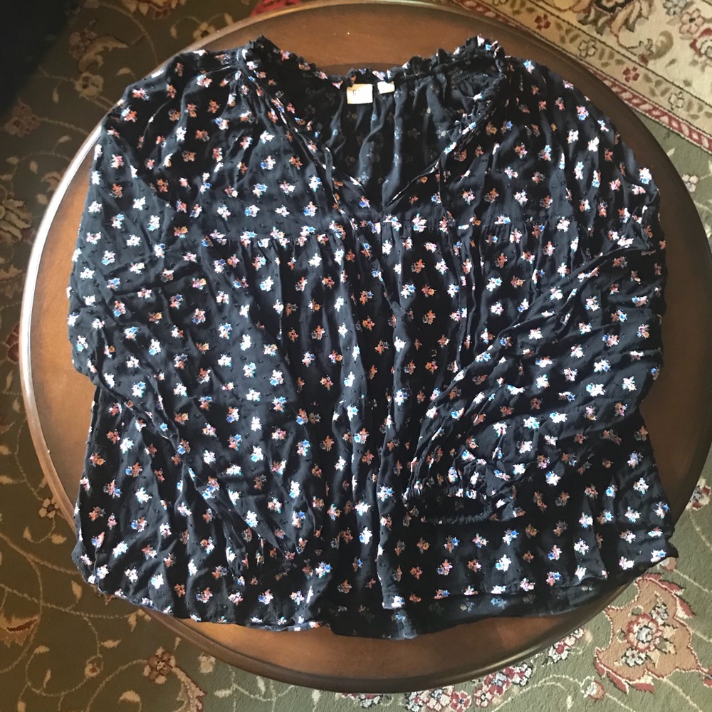 Gap floral print top
